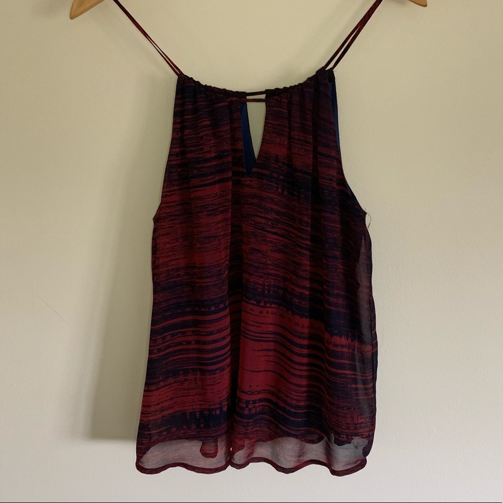 RBL Rory Beca Cut-Out Neckline Camisole Top, SizeM